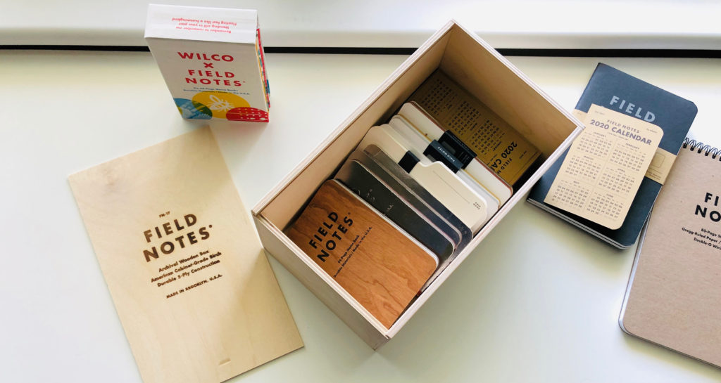 Field Notes Archival Wooden Box